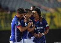 ９分に待望の今季初ゴールを決めた齋藤 学（横浜FM）【明治安田Ｊ１ 第26節 横浜FMvs柏】