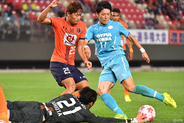 決定機を活かすことが出来なかった中野 誠也（筑波大）【天皇杯 4回戦 筑波大学vs大宮アルディージャ】