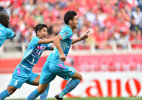 開始１分に電光石火の先制ゴールを決めた田川 亨介（鳥栖）【明治安田Ｊ１ 第27節 浦和vs鳥栖】