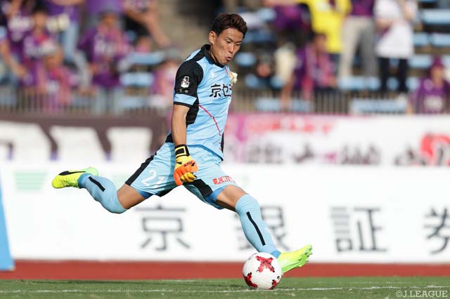 今季初先発の清水 圭介（京都）【明治安田Ｊ２ 第34節 京都vs湘南】