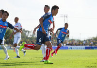 PKを2本決めて大きなアドバンテージをもたらした林 陵平（水戸）【明治安田Ｊ２ 第34節 水戸vs群馬】