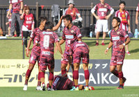 巧みなハーフボレーで先制点を突き刺した前田 央樹（琉球 #18）【明治安田Ｊ３ 第24節 秋田vs琉球】