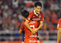 今季初得点となる追加点で5試合ぶりの白星を引き寄せた泉 竜司（名古屋）【明治安田Ｊ２ 第34節 名古屋vs東京Ｖ】