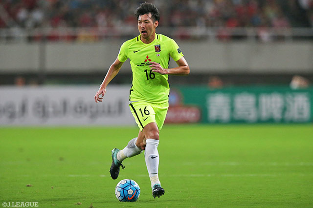 相手DFラインの裏を突く縦パスで同点弾の起点となった青木 拓矢（浦和）【ＡＣＬ 準決勝 第1戦 上海上港vs浦和】