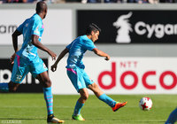 ポスト直撃の惜しい一撃を放ち、ゴールを脅かした原川 力（鳥栖）【明治安田Ｊ１ 第28節 鳥栖vs鹿島】