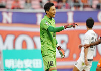 好セーブを披露し、自身の誕生日を無失点で飾ったキム スンギュ（神戸）【明治安田Ｊ１ 第28節 新潟vs神戸】