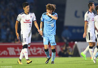 華麗なロングシュートで4点差とした森谷 賢太郎（川崎Ｆ【明治安田Ｊ１ 第28節 川崎ＦvsＣ大阪】