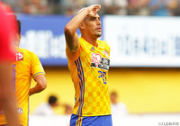 試合終盤、意地のゴールを決めて1点差としたクリスラン（仙台）【明治安田Ｊ１ 第28節 仙台vs浦和】