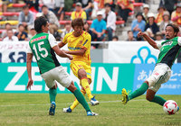 待望の今季初得点を鮮やかに決め、リードを広げた平井 将生（北九州）【明治安田Ｊ３ 第25節 北九州vs相模原】