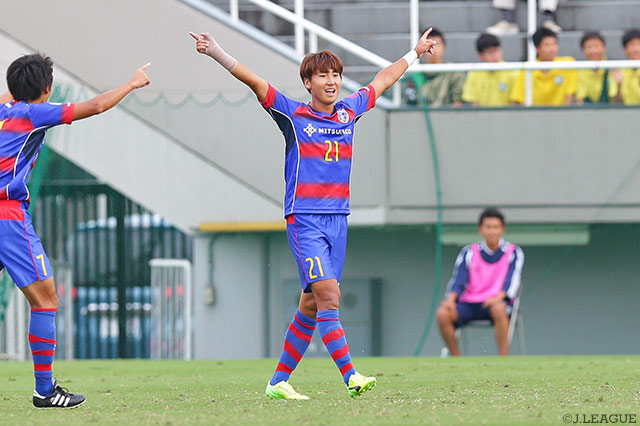 圧巻の2ゴールで今季初のホーム連勝に導いたユ インス（Ｆ東23）【明治安田Ｊ３ 第25節 Ｆ東23vs盛岡】