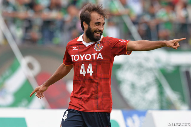 3得点1アシストと獅子奮迅の働きを見せたガブリエル シャビエル（名古屋）【明治安田Ｊ２ 第35節 岐阜vs名古屋】