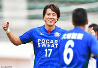 先制点を含む2得点で7試合ぶりの勝利に貢献した山﨑 凌吾(徳島)【明治安田J2 第36節 徳島vs群馬】