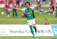 自身初の1試合2得点で4試合ぶり白星に貢献した普光院 誠（相模原）【明治安田Ｊ３ 第36節 相模原vs琉球】