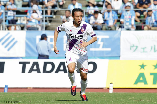 先制PKを決め、攻守に活躍した田中 マルクス闘莉王（京都）【明治安田Ｊ２ 第36節 讃岐vs京都】