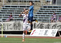 チーム最多の3本のシュートを放つも無得点に終わった原 一樹（讃岐）【明治安田Ｊ２ 第36節 讃岐vs京都】