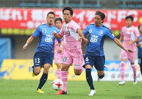 樋口 寛規（福島）は2本のシュートを放ち、同点ゴールを狙うも実らず【明治安田Ｊ３ 第26節 福島vs富山】