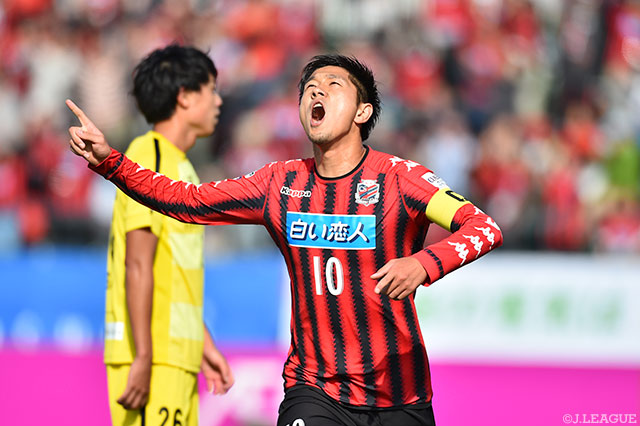 宮澤 裕樹のハーフボレーで先制点を奪った札幌【明治安田Ｊ１ 第29節 札幌vs柏】