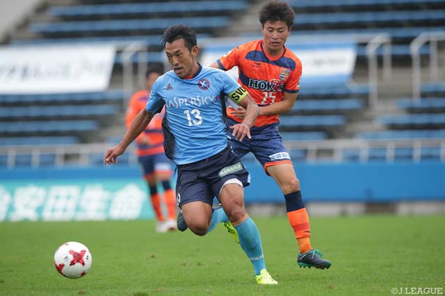 YS横浜は85分に辻 正男のゴールで一矢報いるにとどまった【明治安田Ｊ３ 第27節 YS横浜vs長野】