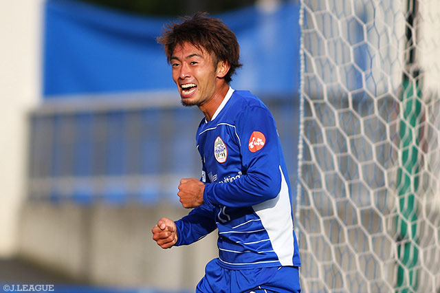 カウンターアタックから追加点を押し込み、2ゴールに絡んだ中村 駿（山形）【明治安田Ｊ２ 第37節 山形vs横浜FC】