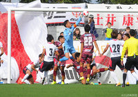 好セーブで4試合ぶりの無失点に貢献した土井 康平（盛岡）【明治安田Ｊ３ 第27節 盛岡vs琉球】