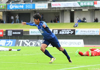 70分に逆転ヘッド、90分にはダメ押しゴールを決めた苔口 卓也（富山）【明治安田Ｊ３ 第27節 富山vs藤枝】