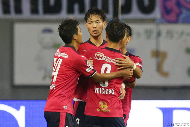 失点から2分後に巧みなドリブルから同点ゴールを奪取した杉本 健勇（Ｃ大阪）【明治安田Ｊ１ 第29節 鳥栖vsＣ大阪】