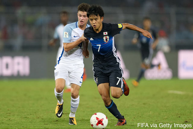 FIFA U-17Ｗ杯 ラウンド16 U-17イングランドvsU-17日本