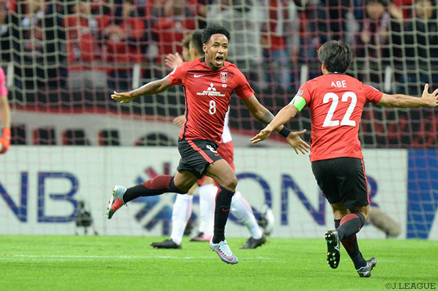 11分にラファエル シルバの先制ヘッドで幸先良く先制した浦和【ＡＣＬ 準決勝 第2戦 浦和vs上海上港】