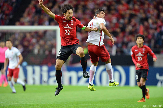 浦和を見事に統率し、プレーヤー オブ ザ マッチに選出された阿部 勇樹【ＡＣＬ 準決勝 第2戦 浦和vs上海上港】