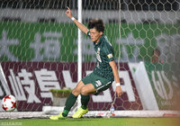 第20節以来の得点となる同点弾で試合を振り出しに戻した古橋 亨梧（岐阜）【明治安田Ｊ２ 第38節 岐阜vs東京Ｖ】