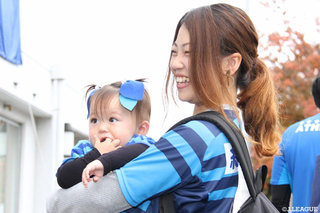 ちびサポも気合入ってます！【明治安田Ｊ３ 第28節 秋田vs北九州】