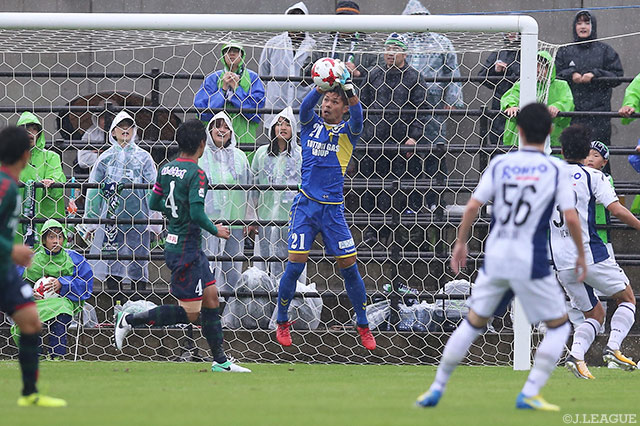 第3節以来となる無失点に抑え、連敗ストップに貢献した井上 亮太（鳥取）【明治安田Ｊ３ 第28節 鳥取vsＧ大23】