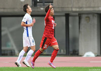 ショートカウンターから先制点を奪取した嶋田 慎太郎（熊本）【明治安田Ｊ２ 第38節 熊本vs徳島】