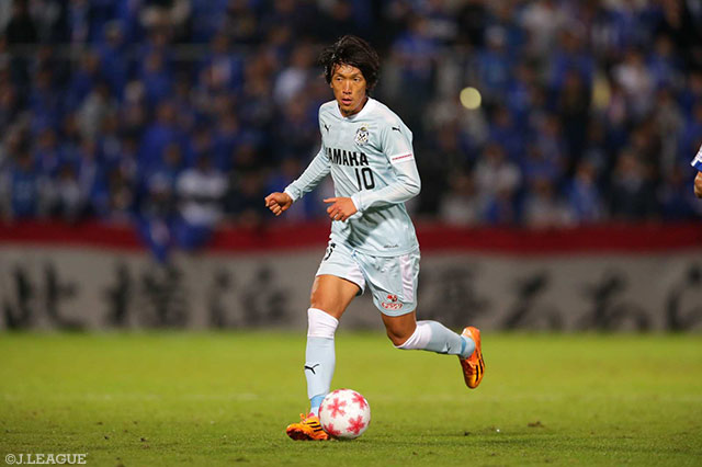 攻撃の中心を担い、古巣相手に奮闘した中村 俊輔（磐田）【天皇杯 準々決勝 横浜FMvs磐田】