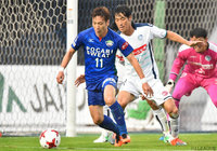土壇場のゴールで1点差とした島屋 八徳(徳島)【明治安田J2 第39節 徳島vs水戸】