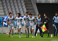 前半11分に今季14点目となるヘディングシュートを決めた田中 智大（秋田）【明治安田Ｊ３ 第29節 長野vs秋田】