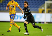 前節浦和戦に続く２試合連続スタメン出場を果たした中原 彰吾（Ｇ大阪）【明治安田Ｊ１ 第31節 Ｇ大阪vs仙台】