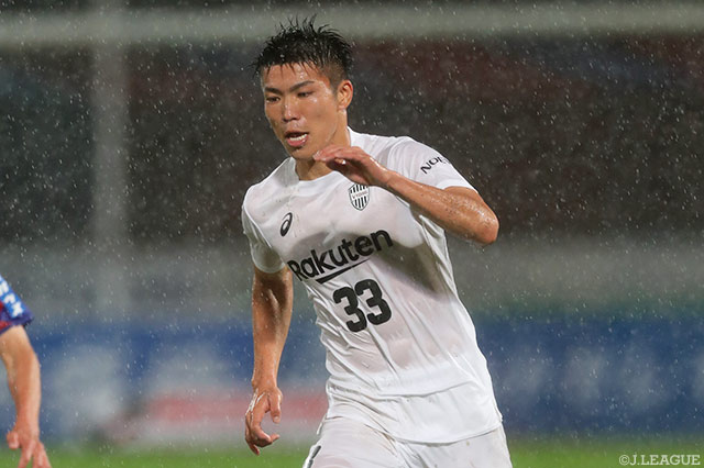 後半から出場し、殊勲の同点弾で起用に応えた大槻 周平（神戸）【明治安田Ｊ１ 第31節 甲府vs神戸】