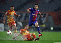 自慢の快速で77分にGKと１対１となるビッグチャンスを作った永井 謙佑（FC東京）【明治安田Ｊ１ 第31節 FC東京vs清水】