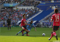 アグレッシブに守備に参加する杉本 健勇（Ｃ大阪）【ルヴァンカップ 決勝 Ｃ大阪vs川崎Ｆ】