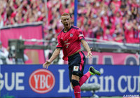 試合終了間際に優勝を決定付ける追加点を決めたソウザ（Ｃ大阪）【ルヴァンカップ 決勝 Ｃ大阪vs川崎Ｆ】