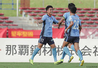 北脇 健慈の今季2点目でリードを奪ったYS横浜【明治安田Ｊ３ 第30節 琉球vsYS横浜】