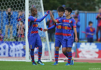 冷静な切り返しでマーカーを翻弄し、追加点を決めた平川 怜（Ｆ東23 #40）【明治安田Ｊ３ 第31節 Ｆ東23vs藤枝】