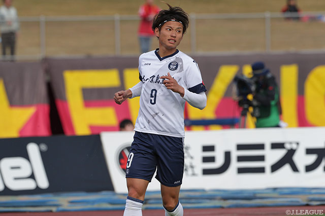 得点ランキング首位、藤本 憲明の今季20点目で先制した鹿児島【明治安田Ｊ３ 第31節 福島vs鹿児島】