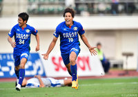 89分に値千金の決勝ヘッドを決め、エースの本領を発揮した渡 大生（徳島）【明治安田Ｊ２ 第41節 徳島vs大分】