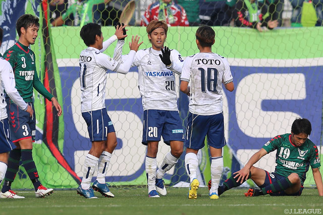 先制点と決勝点を奪い、激闘を制す立役者となった花井 聖（北九州）【明治安田Ｊ３ 第31節 鳥取vs北九州】