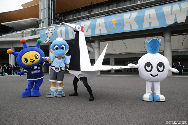 キヅールが来たよ！みんなでハイチーズ！【明治安田Ｊ１ 第32節 川崎ＦvsＧ大阪】