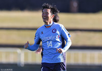 5分に後藤 京介の2試合連続ゴールで幸先良く先制したYS横浜【明治安田Ｊ３ 第32節 YS横浜vs盛岡】