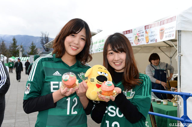 プレーオフ圏内浮上を願って、仲良し女子で観戦！【明治安田Ｊ２ 第42節 松本vs京都】