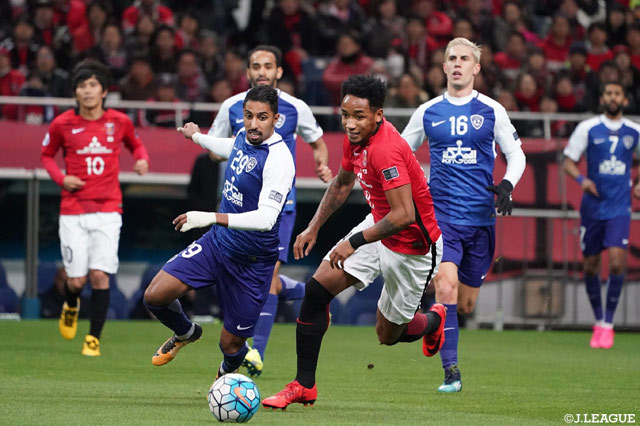 ドリブルで攻め込むラファエル シルバ【ACL 決勝 第2戦 浦和vsアルヒラル】